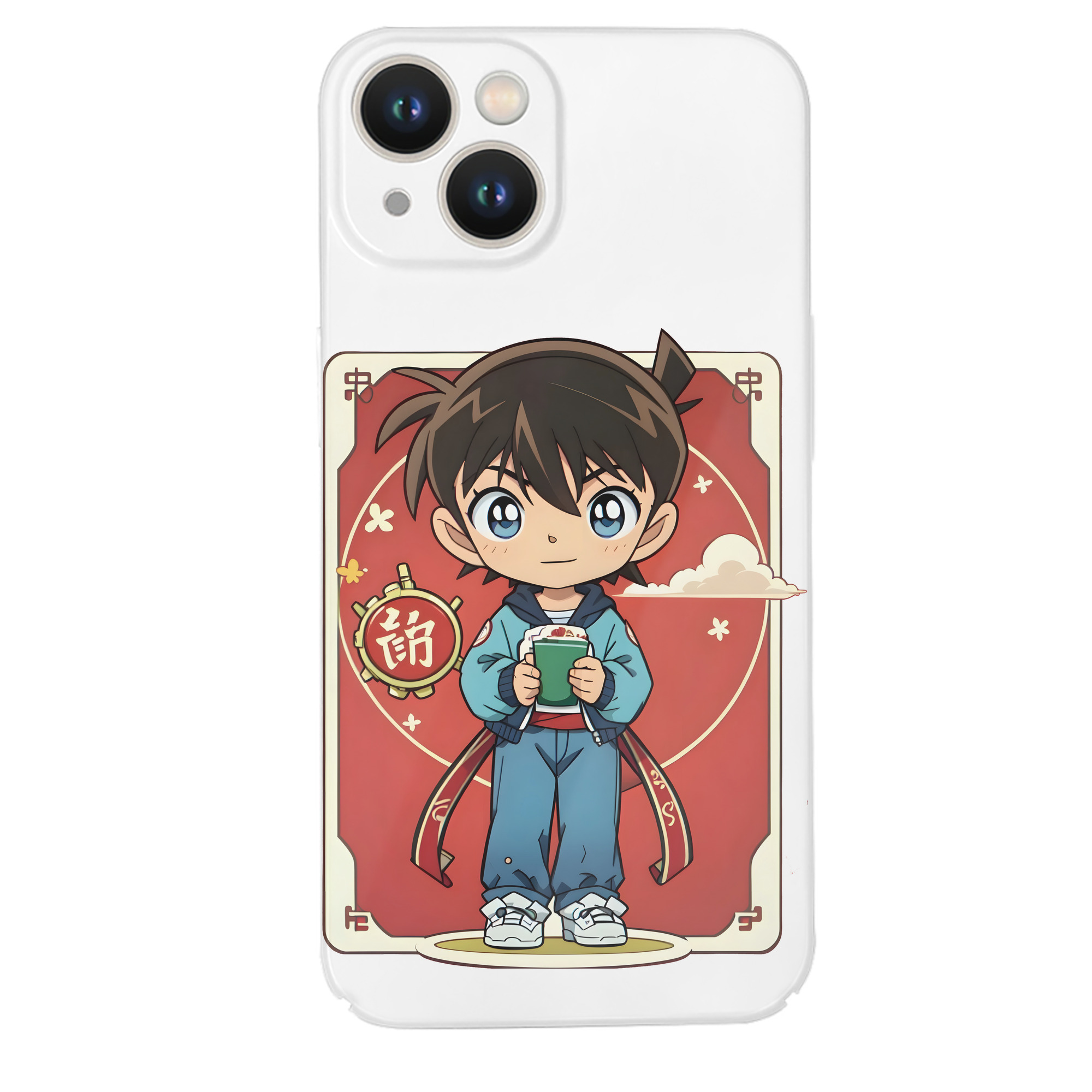 （画像用） 名探偵コナン 江戸川 コナン Detective Conan Conan Edogawa 【iPhone 14シリーズ対応】ハードケース